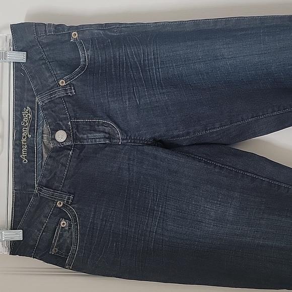 American Eagle, Size 4 'Straight77' Dark Wash Jeans. New without tags. - Picture 11 of 14